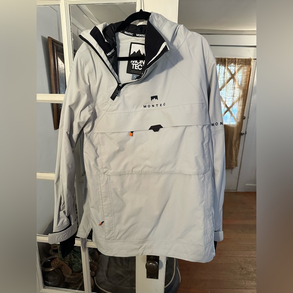 Montec Black and Gray Jacket